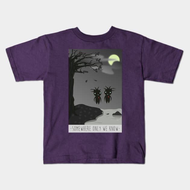 Somewhere Only We Know Kids T-Shirt by BroNSis